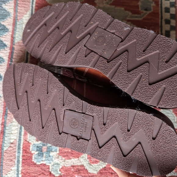 Ranch Road Brown Leather Boots - 9 - Picture 6 of 8
